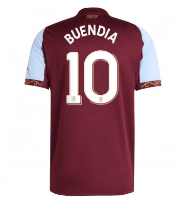 Aston Villa Emiliano Buendia #10 Hjemmebanetrøje 2025-26 Kortærmet
